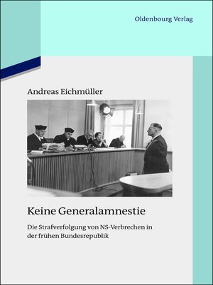 cover image of Keine Generalamnestie
